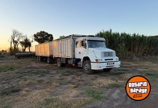 Camiones y Gr�as - Mercedes-Benz L 1418 R 1999 cerealero con acoplado - En Venta