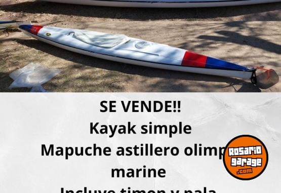 Deportes N&aacute;uticos - KAYAK SIMPLE CERRADO - En Venta