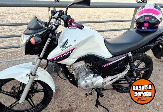 Motos - Honda Cg New Titan 150cc 2021 Nafta 61000Km - En Venta