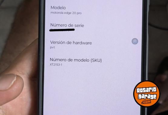 Telefon�a - Moto Edge 20 Pro 256gb 12gb Liberado Iridescent Cloud - En Venta