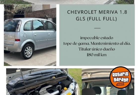 Autos - Chevrolet MERIVA gls 2012 Nafta 190000Km - En Venta