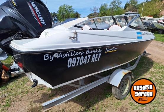 Embarcaciones - Bunker 5100 Mercury 50hp 4t - En Venta