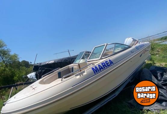 Embarcaciones - Lancha Delfin Carubia 5,20.mts , motor Evinrude 85 - En Venta