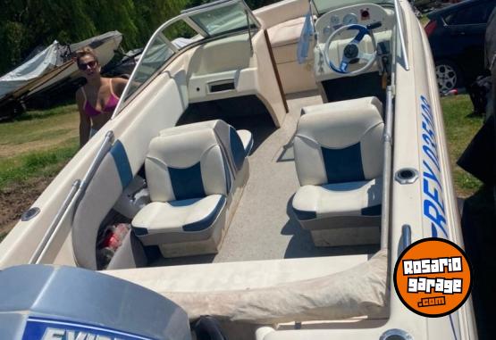 Embarcaciones - Lancha Delfin Carubia 5,20.mts , motor Evinrude 85 - En Venta