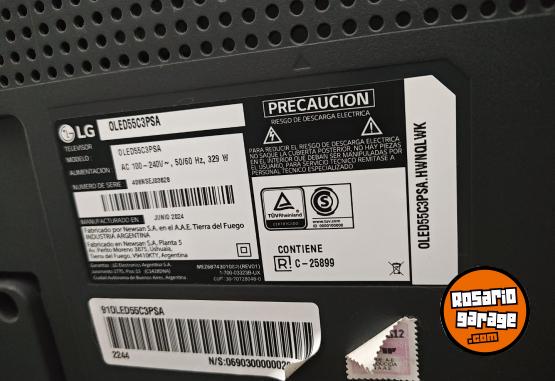 Hogar - LG OLED evo C3 55� (OLED55C3PSA) 120Hz � Impecable � Con factura y manuales - En Venta