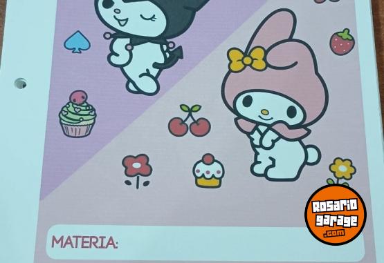 Otros - Caratulas escolares mas de 1500 diseños de anime series musica y videogames - En Venta