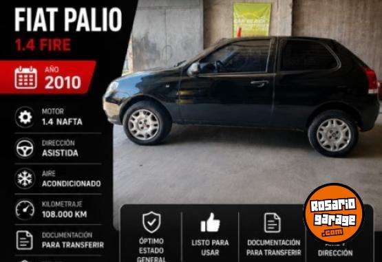 Autos - Fiat Palio fire 1.4 2010 Nafta 120000Km - En Venta