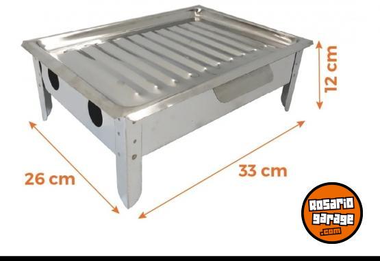 Hogar - BRASERO DE MESA DE ACERO INOXIDABLE - En Venta