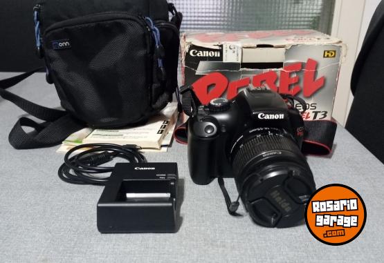 Electr�nica - C�mara Digital Canon EOS Rebel T3 - Completa - En Venta