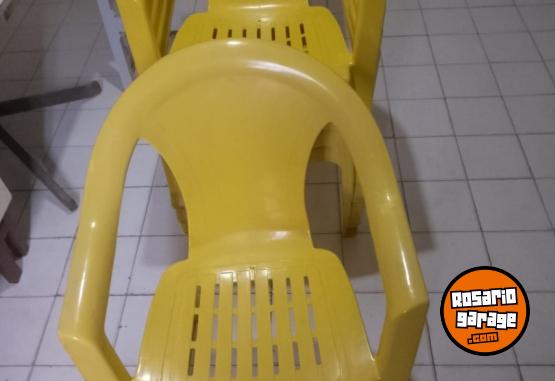 Hogar - SILLAS PLASTICAS REFORZADAS (5) - En Venta