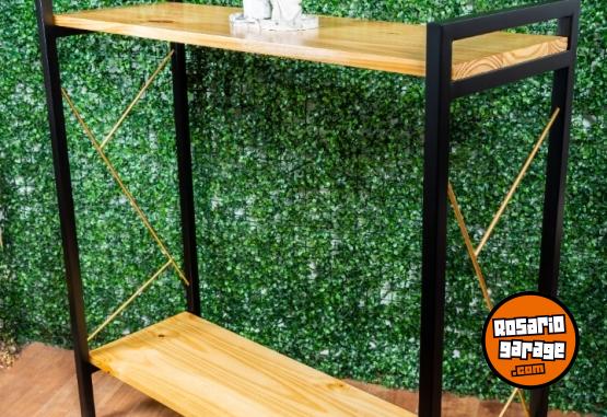 Hogar - Recibidor Estilo Industrial Black Oro - En Venta