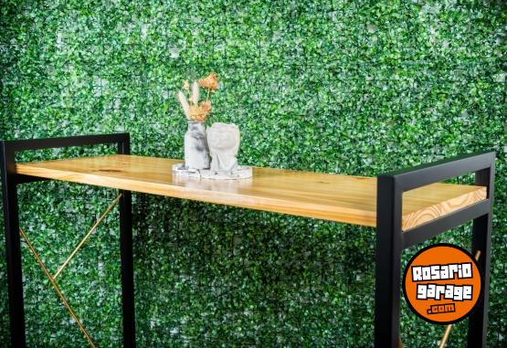 Hogar - Recibidor Estilo Industrial Black Oro - En Venta