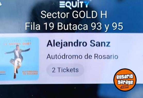 Otros - ALEJANDRO SANZ ROSARIO 04/03/2026 - En Venta