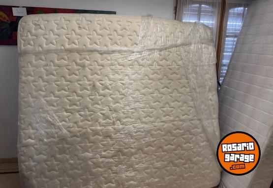 Hogar - BASE DOBLE Y COLCH�N KING 2x2mt - En Venta