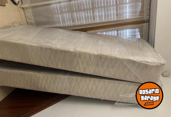 Hogar - BASE DOBLE Y COLCH�N KING 2x2mt - En Venta