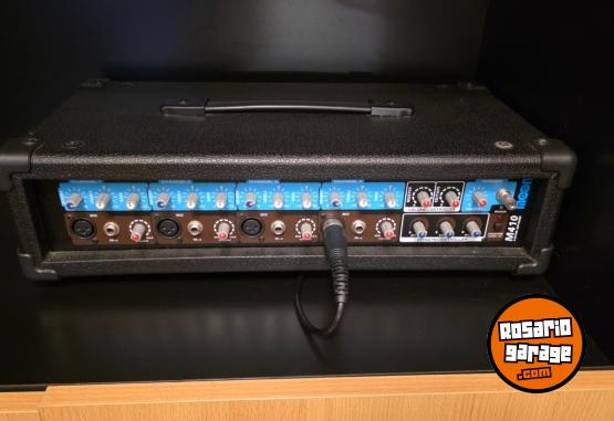 Electr�nica - Consola potenciada de 4 canales  + dos aplificadores - En Venta