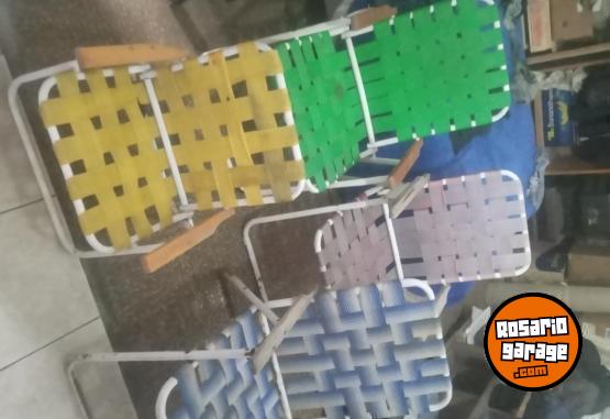 Hogar - Sillones x 4 + cama 1 plaza usada recien pintada - En Venta