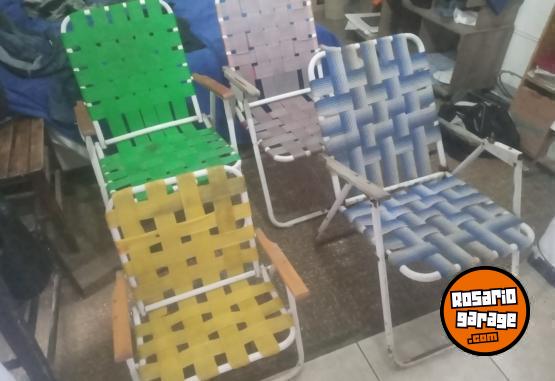 Hogar - Sillones x 4 + cama 1 plaza usada recien pintada - En Venta