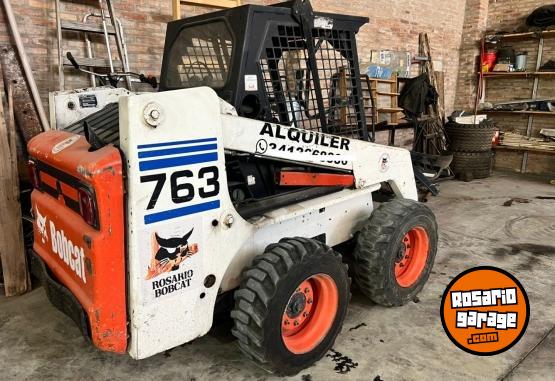 Camiones y Grúas - MINI CARGADORA BOBCAT 763 - En Venta