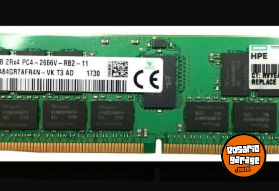 Electr�nica - Memoria Hp Proliant G9 32gb Ddr4 2400t Reg. Ecc - En Venta