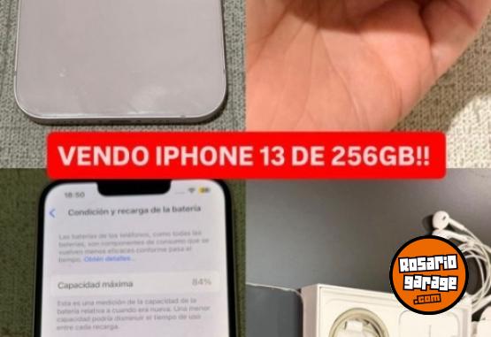 Telefon�a - IPHONE 13 IMPECABLE 256 Gb - En Venta