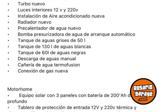 Camiones y Gr�as - Motorhome Sprinter 413 2006 36.000 dolares - En Venta