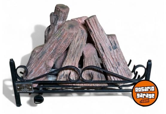 Hogar - Estufa de leña a gas 5000 calorias leñohogar - En Venta