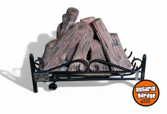 Hogar - Estufa de leña a gas 5000 calorias leñohogar - En Venta