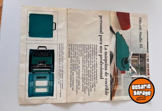 Otros - MAQUINA ESCRBIR OLIVETTI STUDIO 45 IMPECABLE!! - En Venta