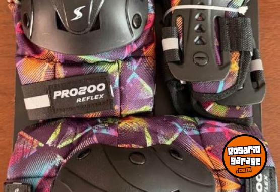 Deportes - Kit Protecciones Profesionales Adulto Roller Skate Stark Pro - En Venta
