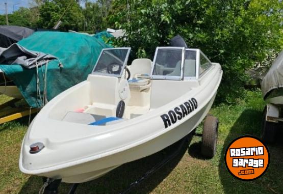 Embarcaciones - Casco Quicksilver 4.10 mts, motor mercury 40hp año 98 - En Venta