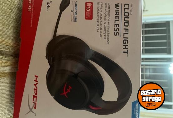 Electr�nica - Auriculares Hyperex Clud Flight (Usado) - En Venta