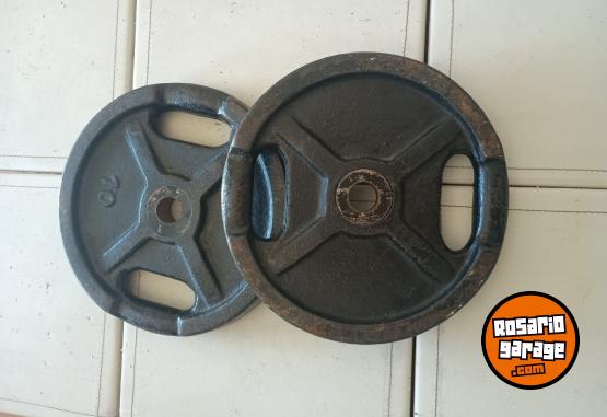 Deportes - Discos de Fundición con Agarre. Precio por Kilo - En Venta