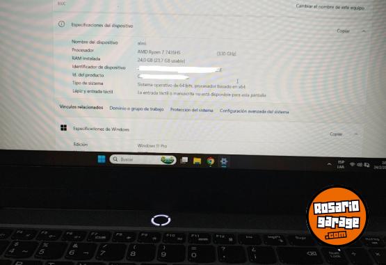 Inform�tica - Lenovo LOQ, Ryzen 7 7435hs, Rtx 4060, 1tb Ssd, 24gb Ddr5, 144hz Gris (todav�a cuenta con garant�a) - En Venta