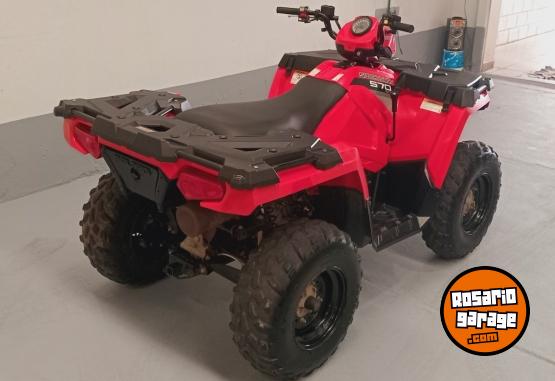 Cuatris y UTVs - Polaris 570 4wd 2016  3600Km - En Venta
