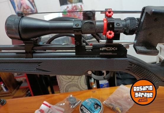Deportes - PCP Rifle 5.5 c/ inflador. Mira 3x40 - En Venta
