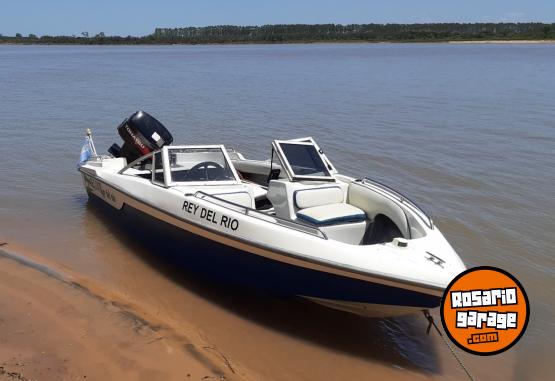 Embarcaciones - Lancha River King c/TOHATSU 40HP 2015 Impecable - En Venta