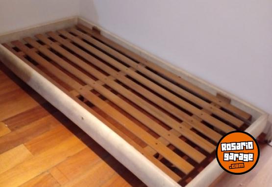 Hogar - Cama 1 plaza cedro. Usada. - En Venta