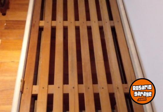 Hogar - Cama 1 plaza cedro. Usada. - En Venta