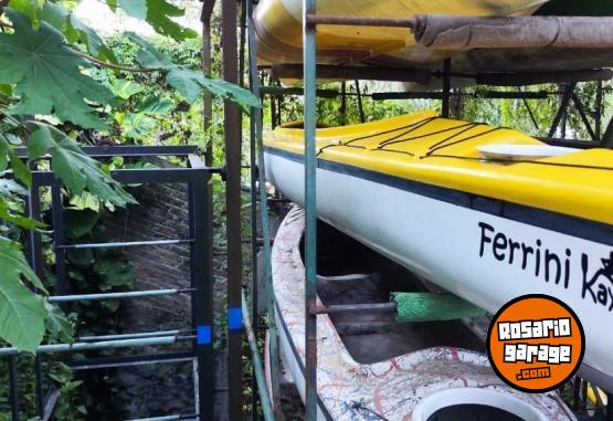 Deportes N&aacute;uticos - Kayak Doble Ferrini con Matrix y Pro Kayak - En Venta