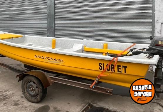 Embarcaciones - Piraguon safari c/ Suzuki 8 Hp 2T - En Venta