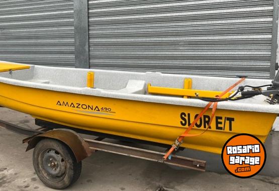 Embarcaciones - Piraguon safari c/ Suzuki 8 Hp 2T - En Venta