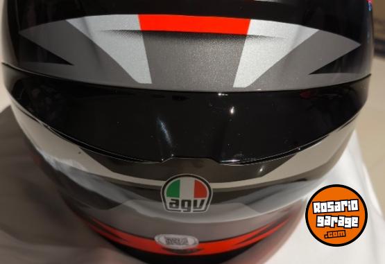 Accesorios para Motos - K1 S AGV E2206 FASTLAP BLACK/GREY/RED - En Venta