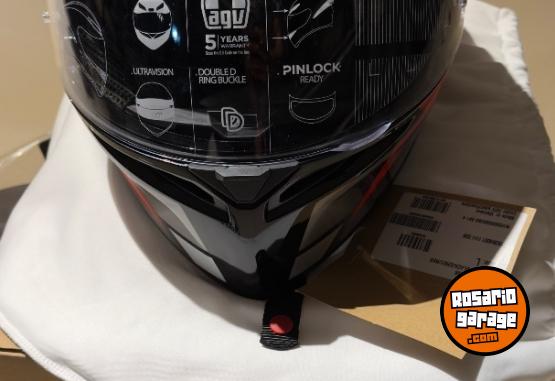 Accesorios para Motos - K1 S AGV E2206 FASTLAP BLACK/GREY/RED - En Venta