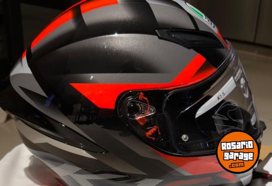 Accesorios para Motos - K1 S AGV E2206 FASTLAP BLACK/GREY/RED - En Venta