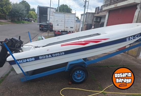 Embarcaciones - Vendo pacu 490 con powertec 40 hp - En Venta