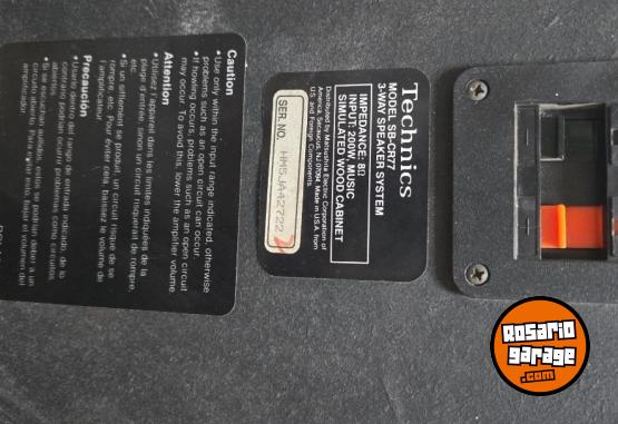 Hogar - Bafles Parlantes Technics cr77 - En Venta