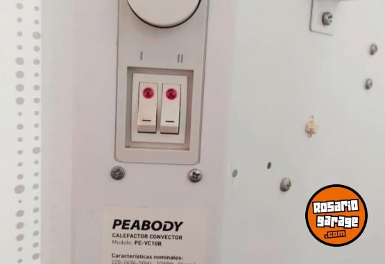 Hogar - Calefactor Peabody Convector 1000W Living & Art � Excelente estado - En Venta