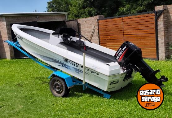 Embarcaciones - L�quido campanilli explorer con Mercury 40 hp 2018 - En Venta