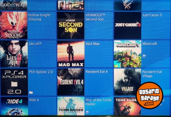 Electrónica - PS4 Slim 1TB Fw 12.50 Liberada. Se pueden jugar todos los juegos de forma gratis - En Venta